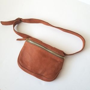 Clare V. Nubuck Suede Belt Bag